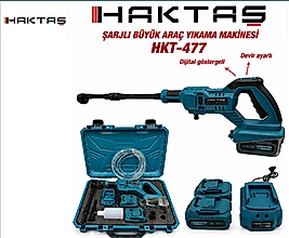 HKT-477 ŞARJLI BÜYÜK ARAÇ YIKAMA MAKİNESİ