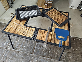 Katlanır Piknik Mangal Masası